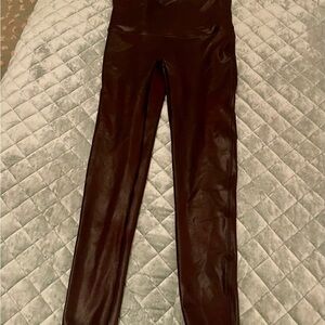 Spanx faux leather leggings